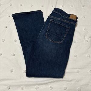 American Eagle High Rise Skinny Kick Jeans